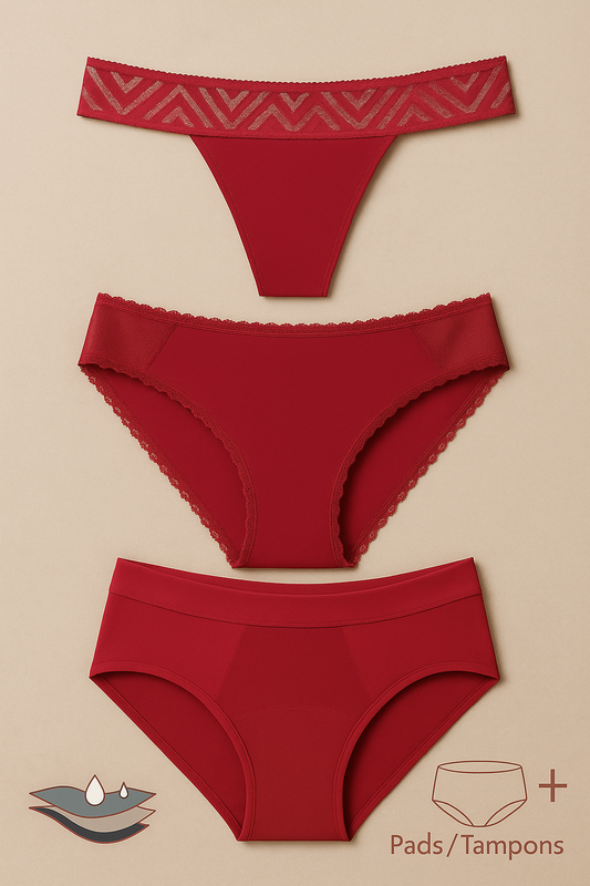 Red Comfort Leakproofs | Singles